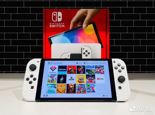 Новая Nintendo switch oled прошитая + игры купить в Санкт-Петербурге ...