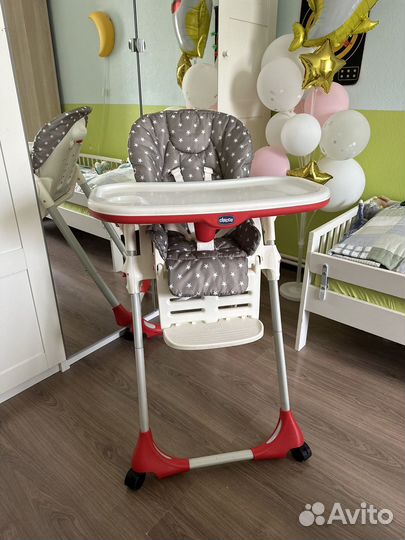 Стульчик для кормления Chicco Polly 2 в 1