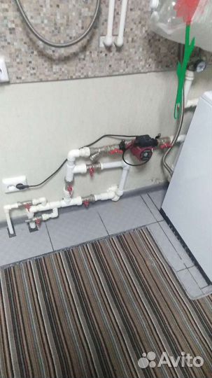 Монтаж/демонтаж водопровода и отопления