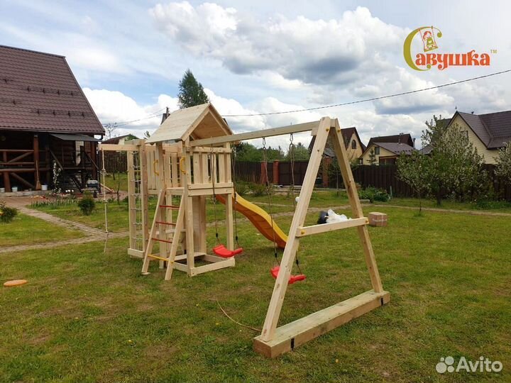 Детский уличный спортивный комплекс для дачи