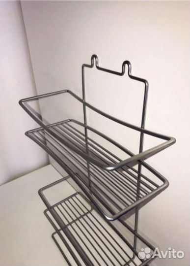 Полка для ванной и кухни 2-ярусная