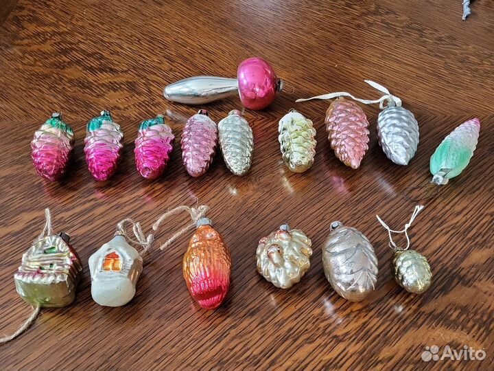 Елочные игрушки СССР