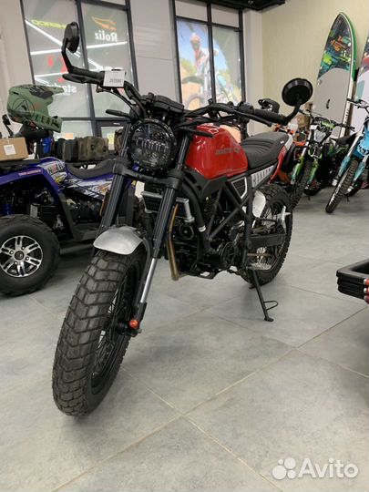 Мотоцикл Авантис сити (красный)