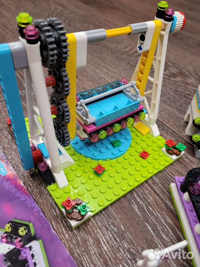 Lego френдс аттракцион автодром