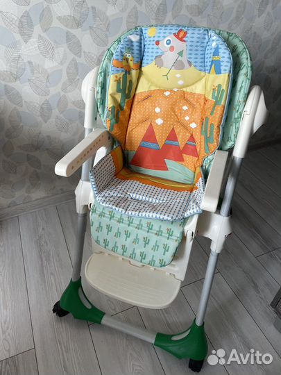 Стульчик chicco polly 2в1