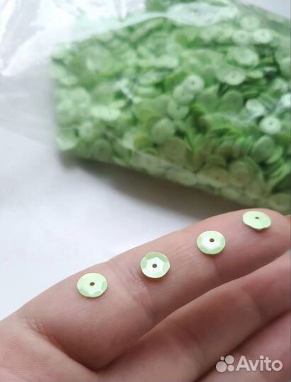 Пайетки пришивные 100 гр