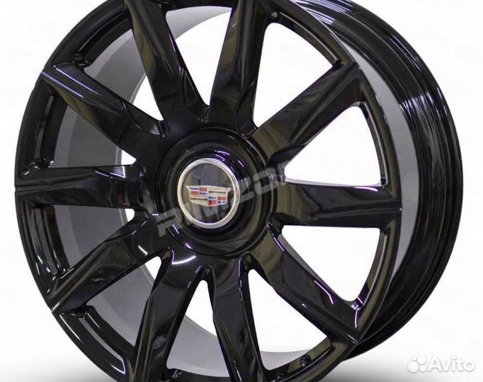 Кованый диск в стиле cadillac R23 6x139.7. Доступн