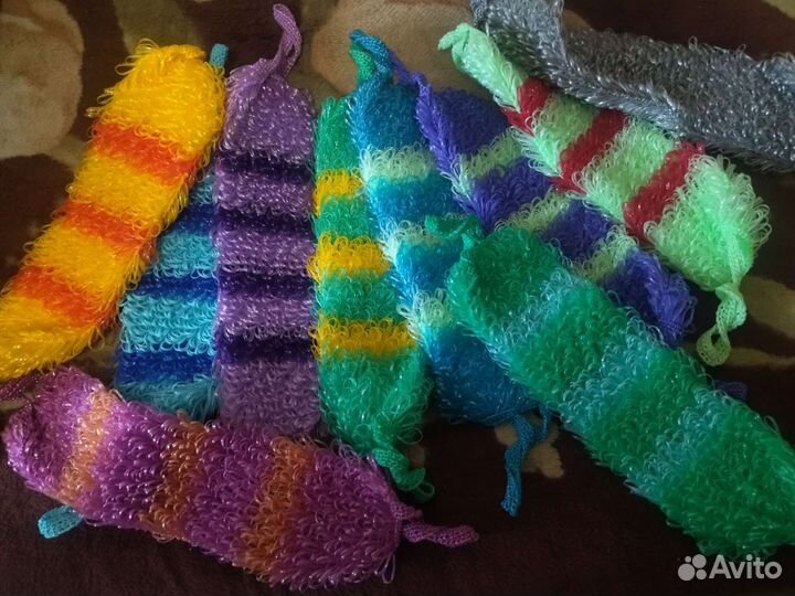 Мочалки ручной работы