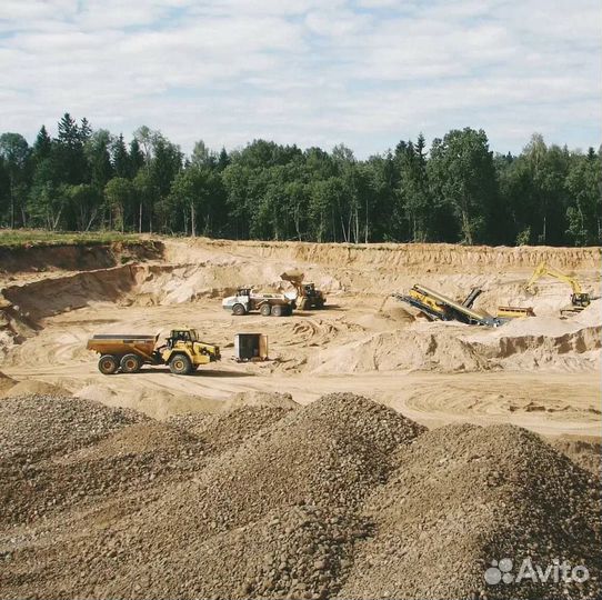 Песок пгс щебень гравий