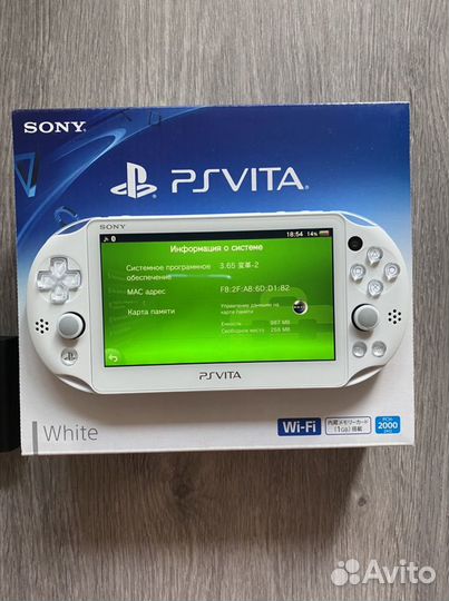 Sony Playstation Vita Slim 2000 White