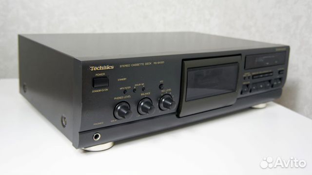 Hi-Fi кассетная дека Technics с пультом и реверсом