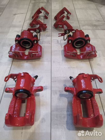 Тормоза Octavia Tour RS, 312 + 256