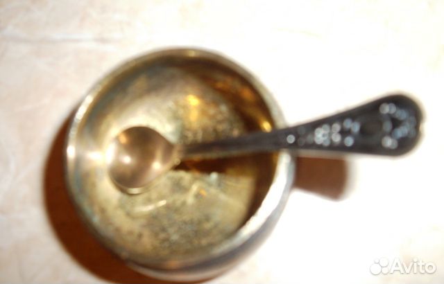 Солонка мельхиор СССР