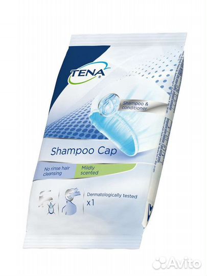 Шапочка для мытья головы без воды