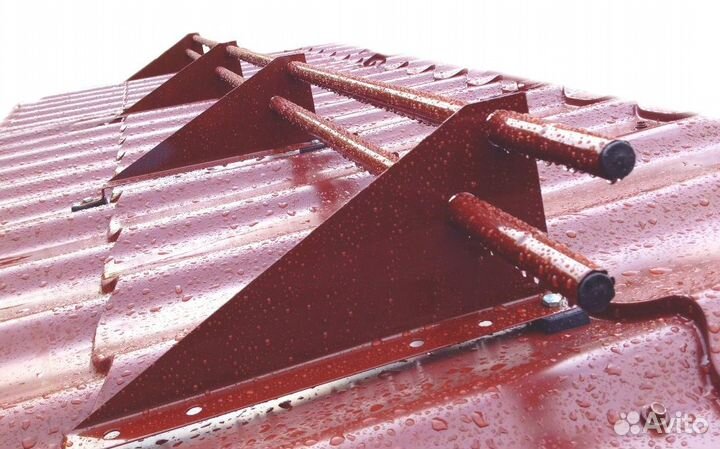 Долговечные снегозадержатели для крыши