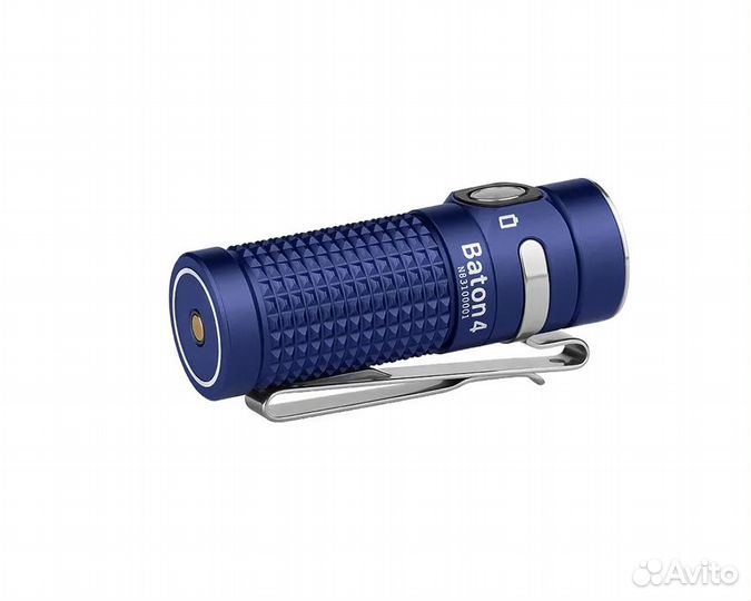 Фонарь Olight Baton 4 Regal Blue Premium Edition