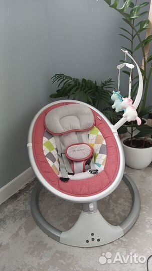 Детские электронные качели для новорожденных