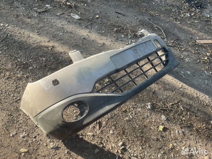 Передний бампер на nissan qashqai