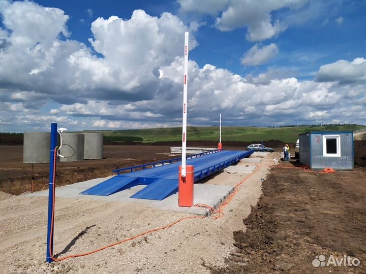 Автовесы Мобильные со сплошной площадкой