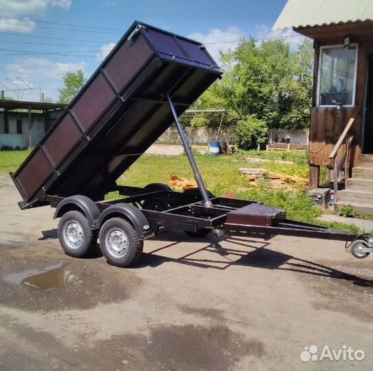 Прицеп самосвальный для легкового авто