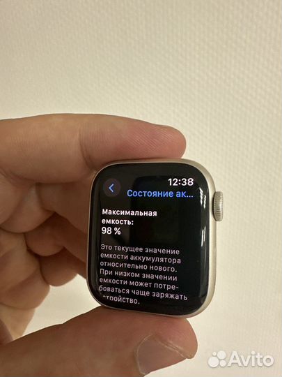 Apple Watch 8, 41mm, 98 акб, гарантия