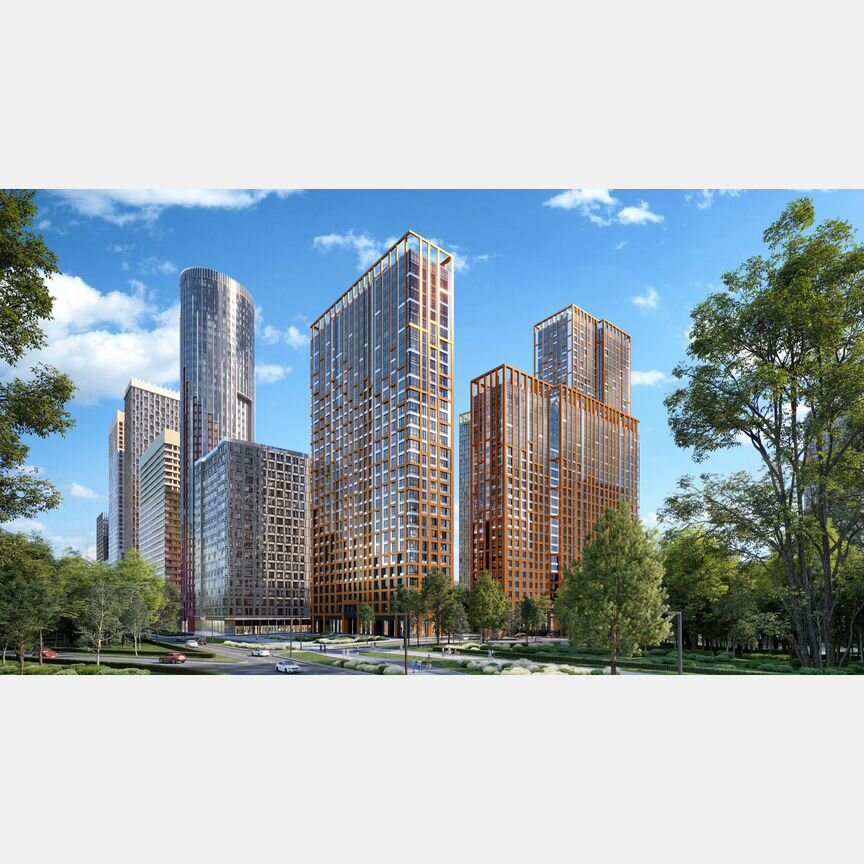 3-к. квартира, 91,2 м², 34/34 эт.