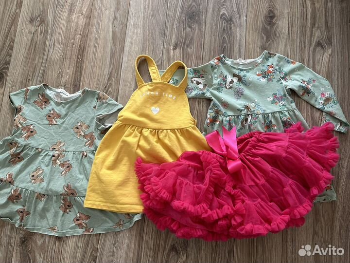 Платья, юбка на девочку 3-5 лет H&M, Crokid