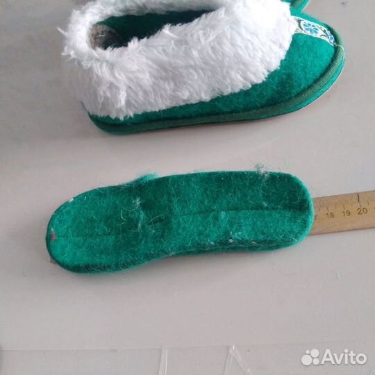 Чуни из овчины детские