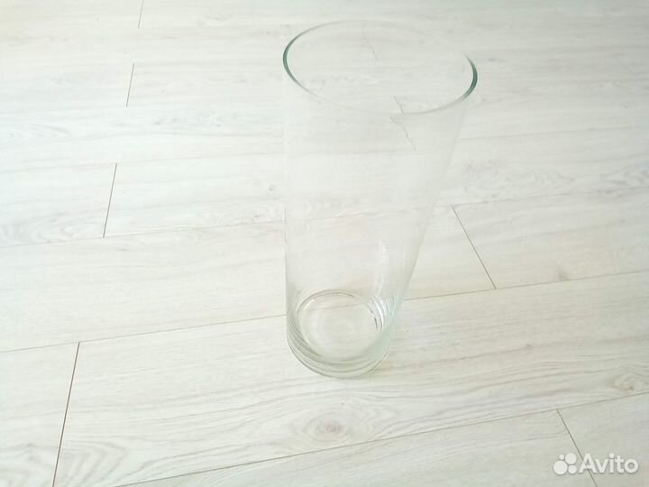 Ваза для цветов, большая. Стекло