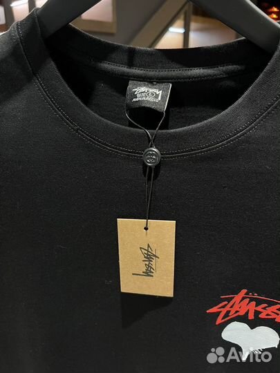 Футболка Stussy сердце