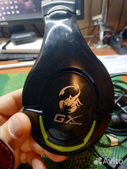 Наушники с микрофоном Genius GX Gaming HS-G600 Mor