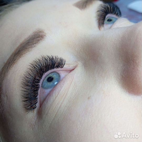 Наращивание ресниц (Все объемы)спб м.Международная