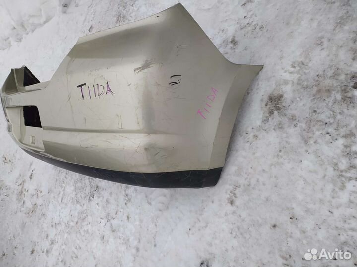Бампер nissan tiida