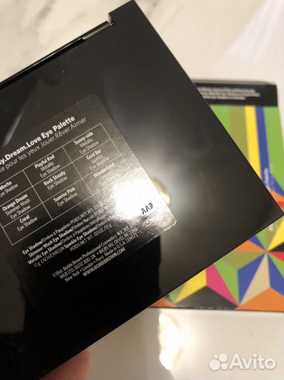 Тени Bobbi brown love eyeshadow palette