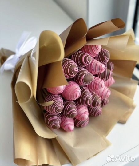 Клубника в шоколаде,букет из клубники,шоколад