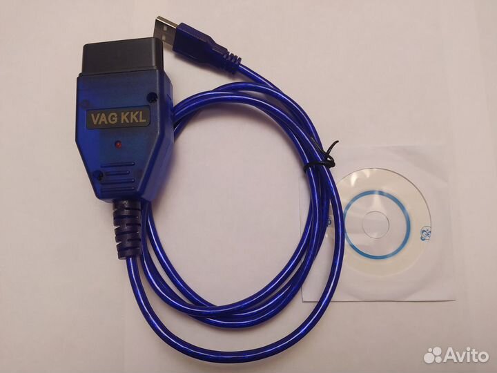 Диагностический адаптер VAG COM KKL 409.1 k-line