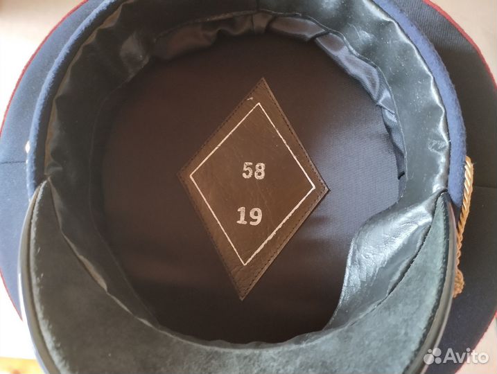 Фуражка полицейская Росгвардия р58