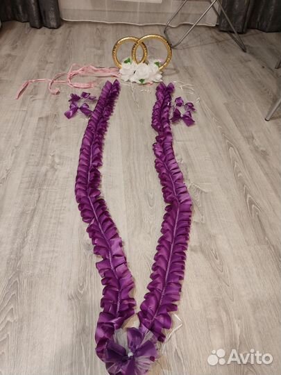 Свадебные украшения на машину