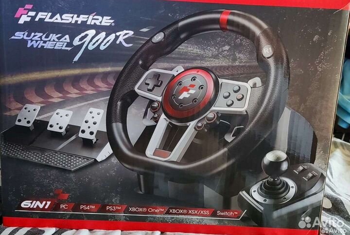 Игровой Руль FlashFire Suzuka Racing Wheel ES900R