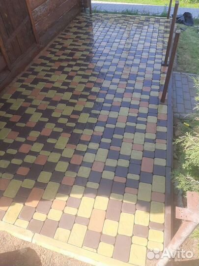 Укладка тротуарной плитка