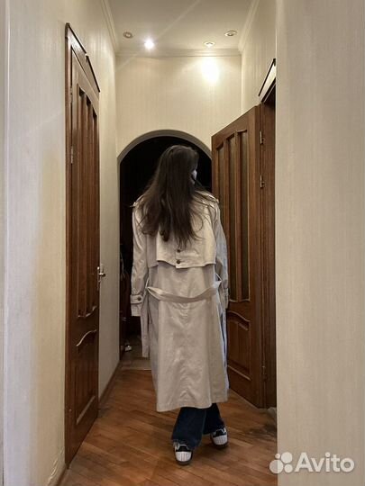 Винтажный женский тренч в стиле Burberry