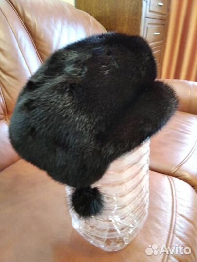 Шапка норковая женская