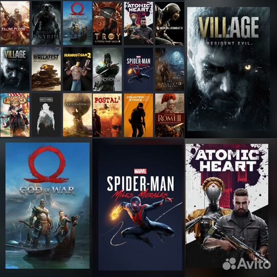 Steam deck 64/512/1tb с играми