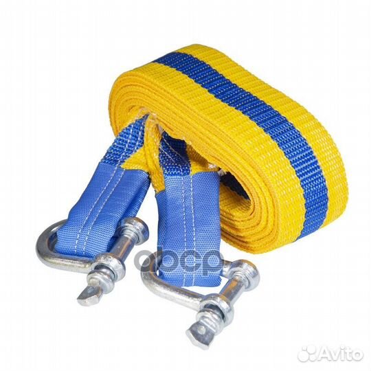 Трос буксир. goodyear 12т 5м с шаклами GY004007