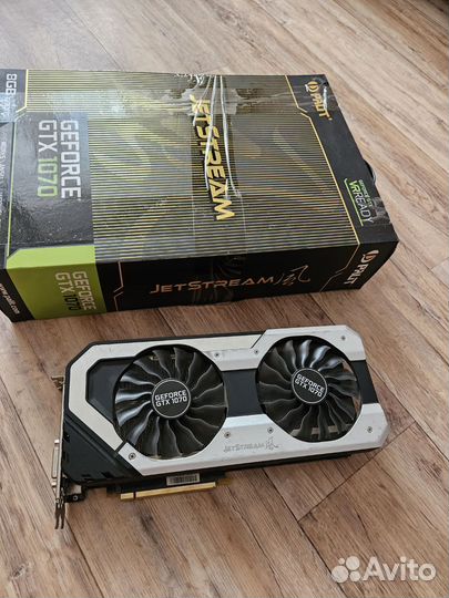 Palit GTX 1070 JetStream не майнена чипы Micron