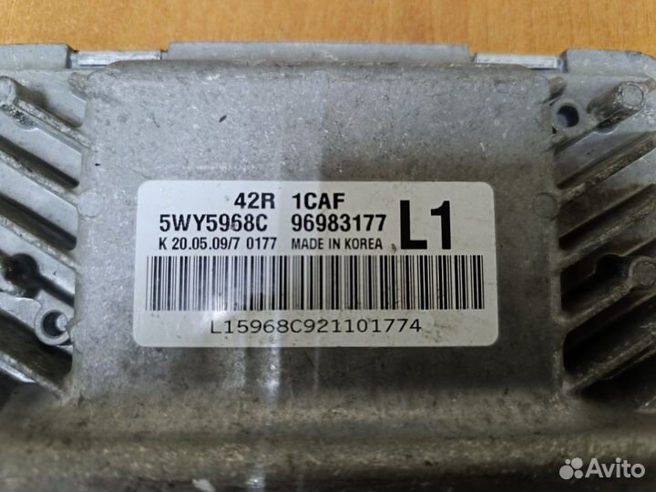 Эбу 1.2 Шевроле Авео T250