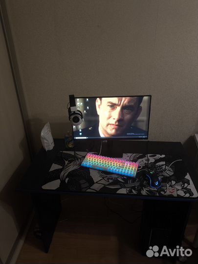 Продам игровой пк в сборе с монитором и девайсами