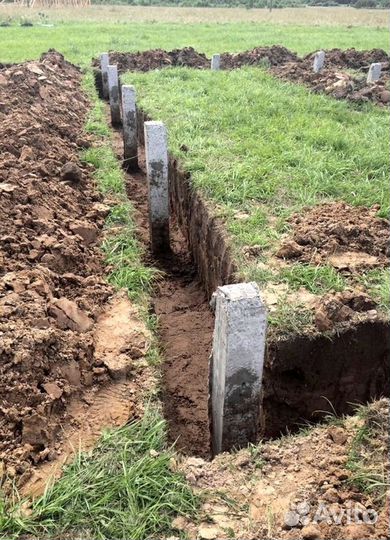 Железобетонные сваи Фундамент под ключ