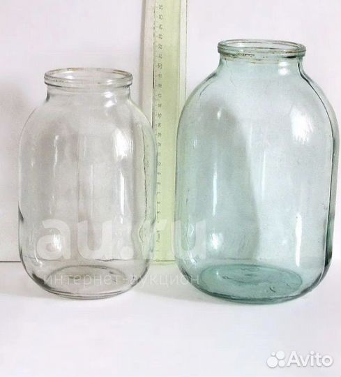 Банка стеклянная 0,5, 0,7, 1 л, и 3 литра