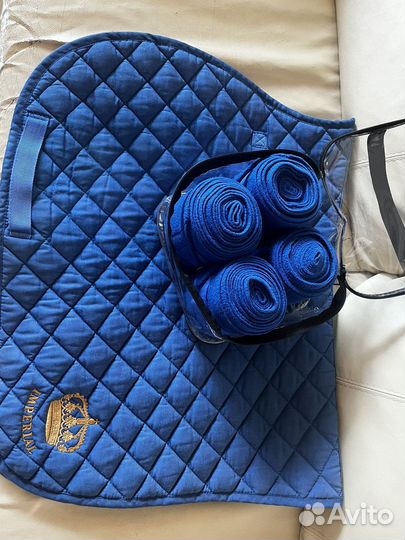 Вальтрап для лошади конкурный и бинты